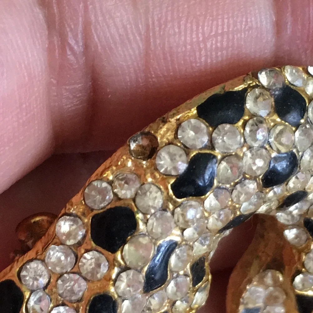 🖤Vtg Leopard brooch - Picture 5 of 13